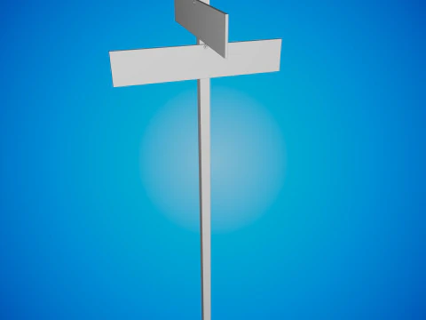 Street signs 3D Model