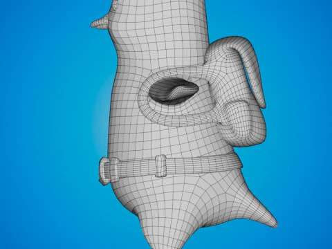 Traveling Penguin 3D Model