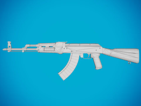 AK47 3D Model
