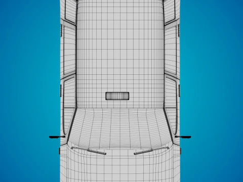 TICO CAR CARTOON 3D Model