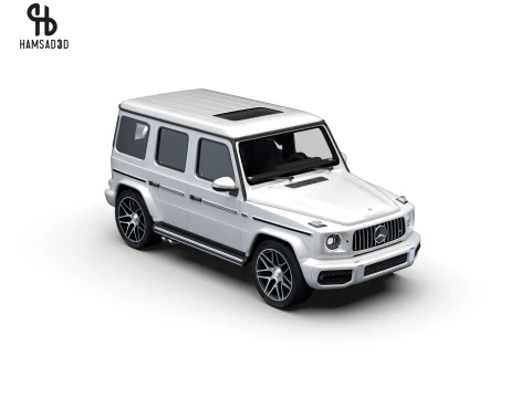 Mercedes Benz G63 AMG 2019 3D Model