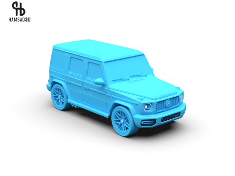 Mercedes Benz G63 AMG 2019 3D मॉडल