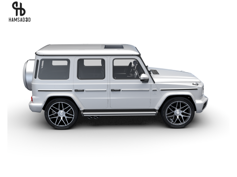 Mercedes Benz G63 AMG 2019 3D मॉडल