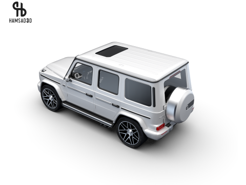 Mercedes Benz G63 AMG 2019 3D मॉडल