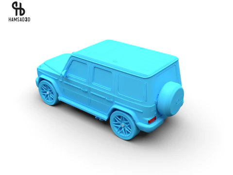 Mercedes Benz G63 AMG 2019 3D Model