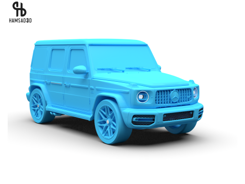 Mercedes Benz G63 AMG 2019 3D मॉडल