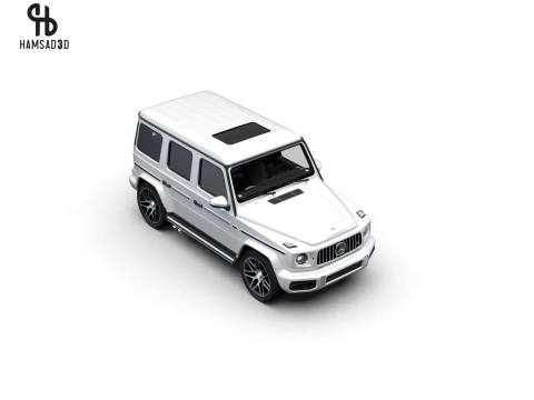 Mercedes Benz G63 AMG 2019 3D Model