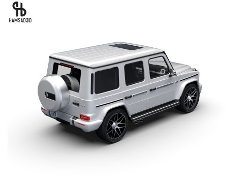 Mercedes Benz G63 AMG 2019 3D मॉडल