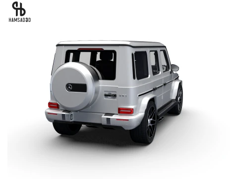 Mercedes Benz G63 AMG 2019 3D Model