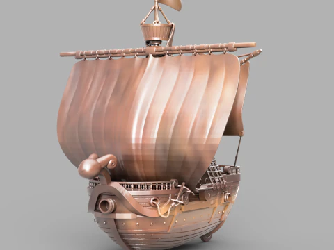 Going Merry - One Piece Ship 3D Print Model