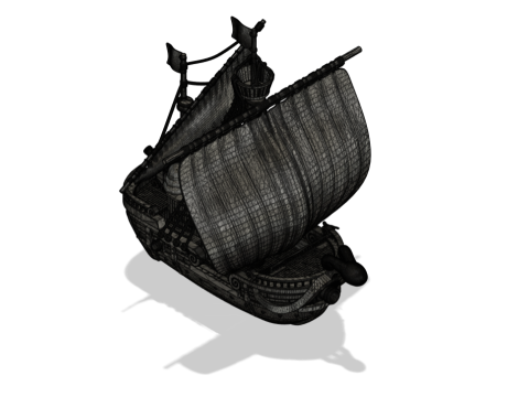 Going Merry - One Piece Ship Modelo de impresión 3D