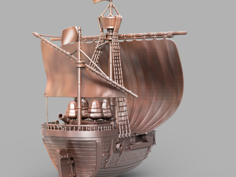 Going Merry - One Piece Ship Modelo de impresión 3D