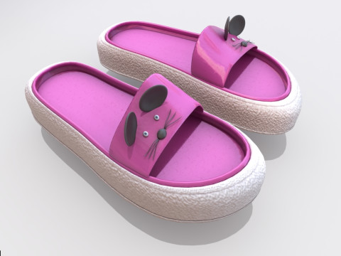 FLIP FLOP MOUSE 3D Model