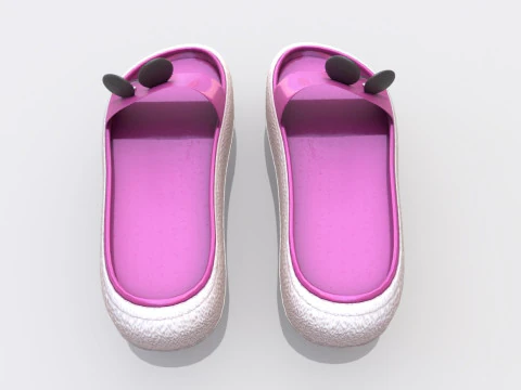 FLIP FLOP MOUSE 3D Model