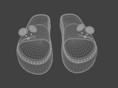 FLIP FLOP MOUSE 3D Model