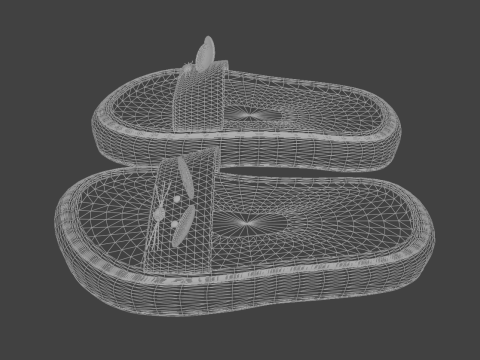 FLIP FLOP MOUSE 3D Model