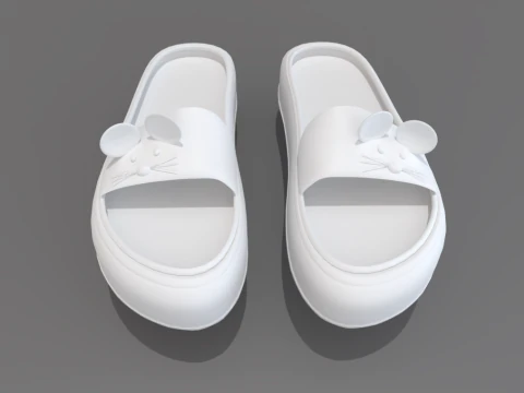 FLIP FLOP MOUSE 3D Model