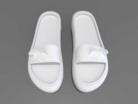 FLIP FLOP MOUSE 3D Model