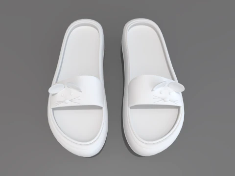 FLIP FLOP MOUSE 3D Model