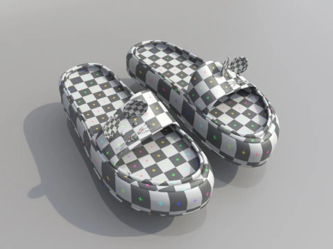 FLIP FLOP MOUSE 3D Model