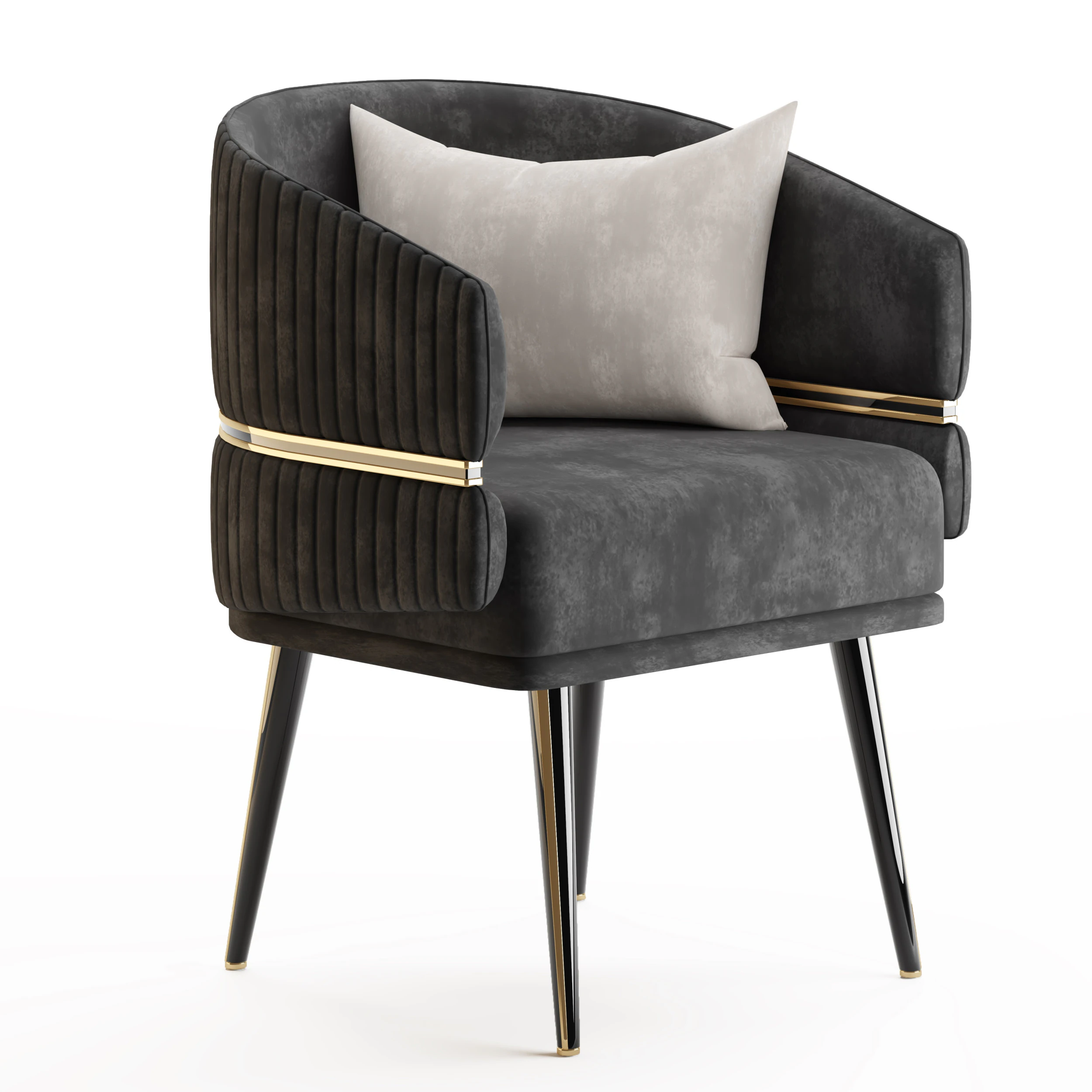 Cadeir&atilde;o Modelo 3D .c4d .max .obj .3ds .fbx .stl .blend 