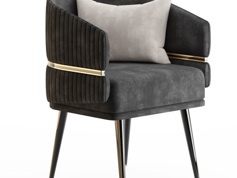 Arm chair 3D-Modell
