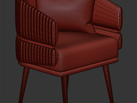 Arm chair 3D Model