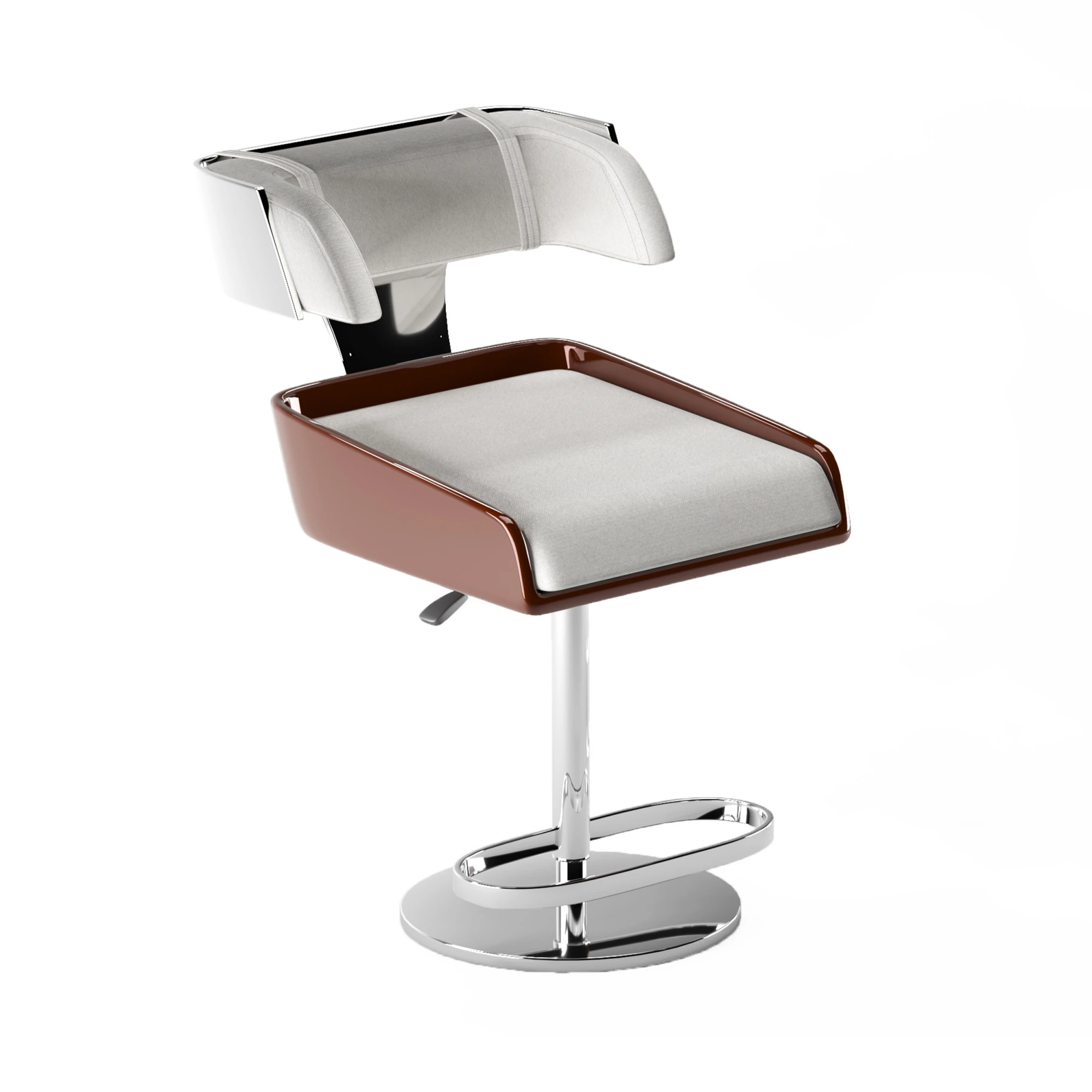 Riva Aquarama Stool 3D Model .c4d .max .obj .3ds .fbx .stl .blend