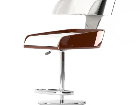 Riva Aquarama Stool 3D Model