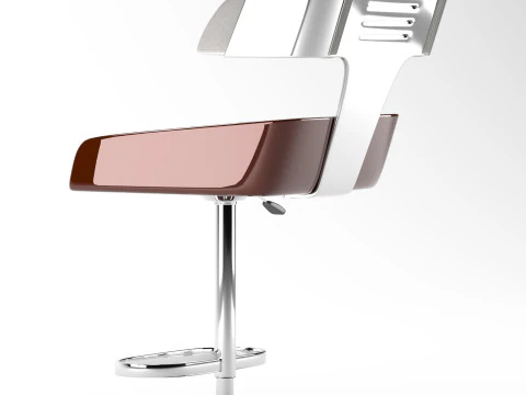 Riva Aquarama Stool 3D Model