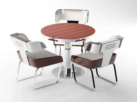 Riva Aquarama chair 3D Model