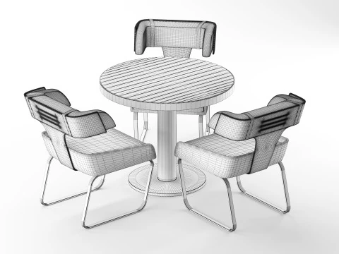 Riva Aquarama chair 3D Model