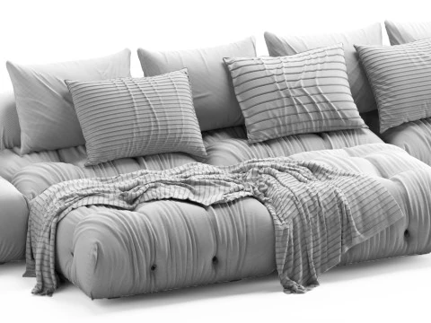 Sofa BB Italia CAMALEONDA 3D Model