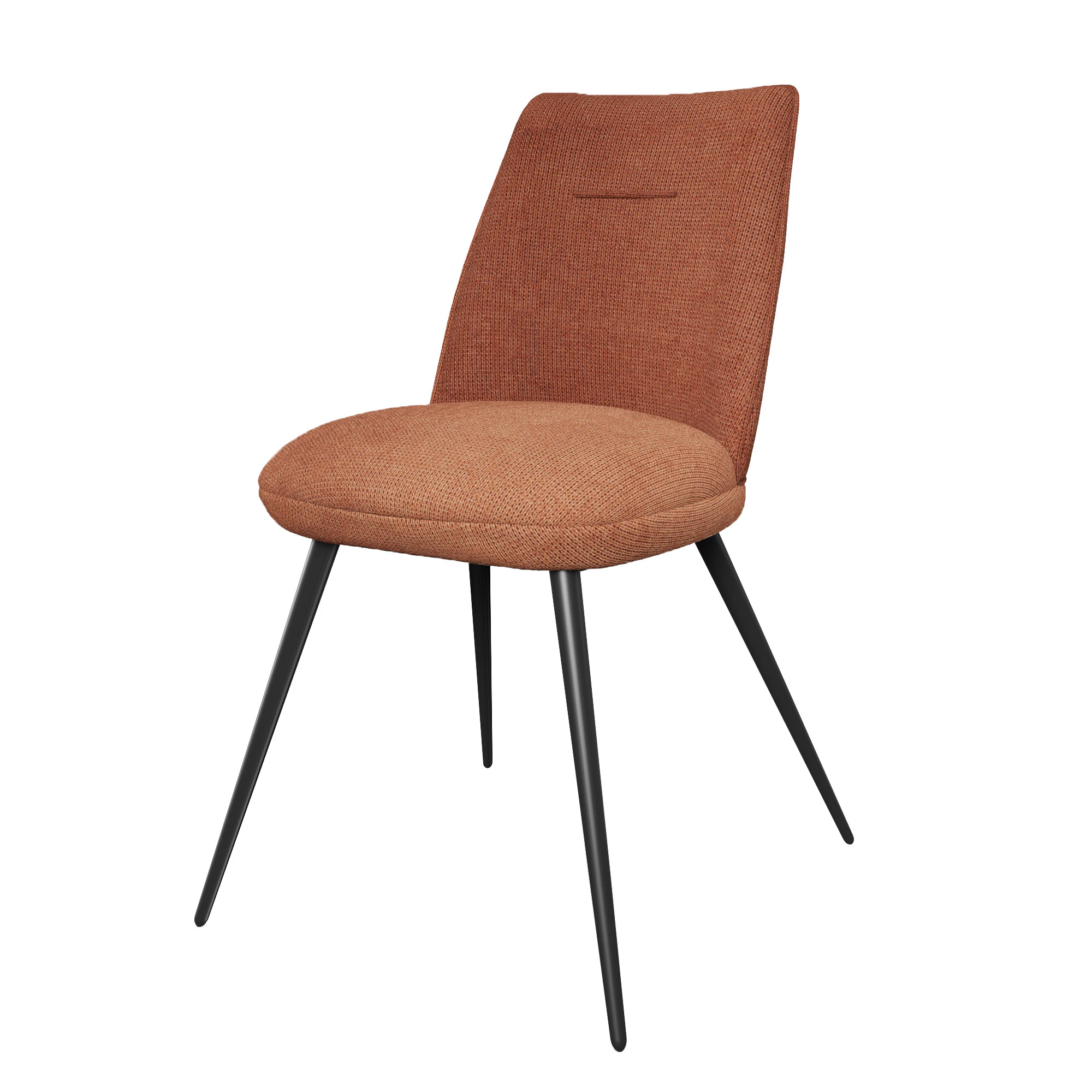 Fauteuil tissu safran Luz Couleur safran ZAGO chair 3D Model .c4d .max .obj .3ds .fbx .stl .blend 