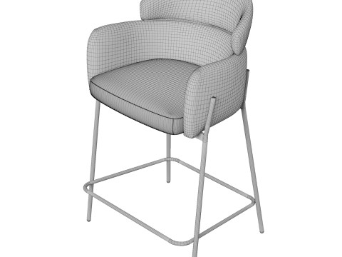 Bar chair 3D-Modell