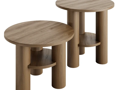 Kaiyo Side table 3D Model