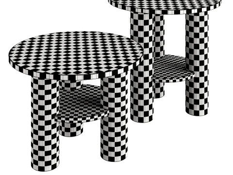 Kaiyo Side table 3D Model