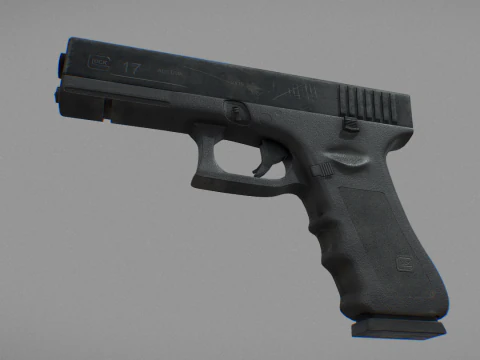 Gioco pronto GLOCK-17 Gen 3 Modello 3D