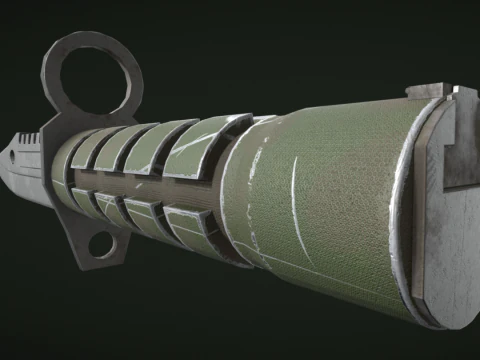 Game Ready Bayonet M9 knife 3D Model