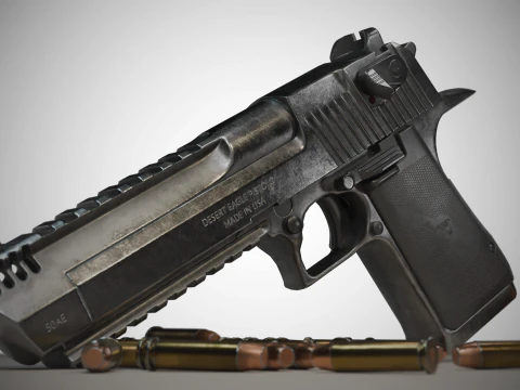Gioco Desert Eagle pronto Modello 3D