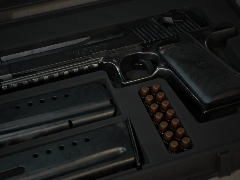 Gioco Desert Eagle pronto Modello 3D