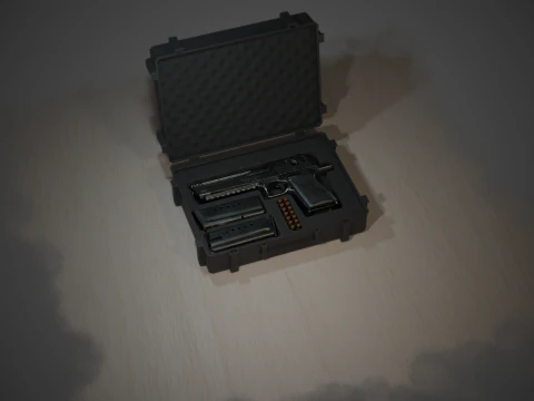 Gioco Desert Eagle pronto Modello 3D