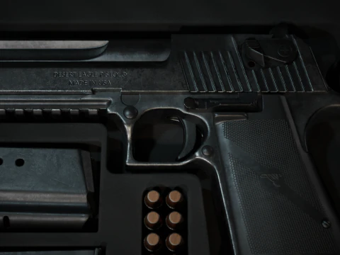 Gioco Desert Eagle pronto Modello 3D