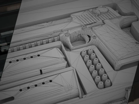 Gioco Desert Eagle pronto Modello 3D