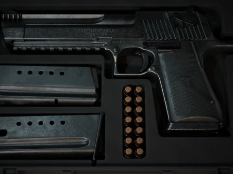 Gioco Desert Eagle pronto Modello 3D