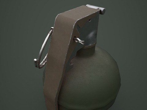 Grenade Pack Game Ready Modelo 3D