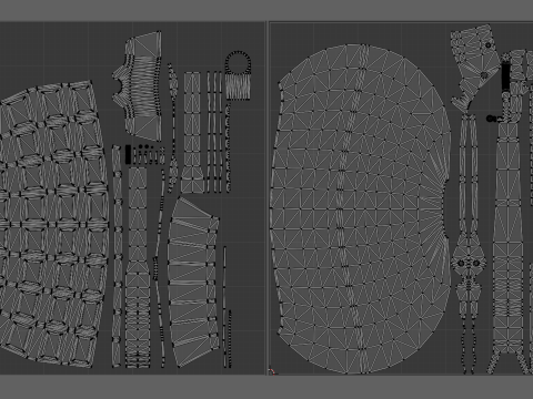 Grenade Pack Game Ready Modelo 3D