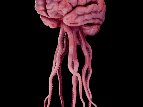 Creepy creature Model 3D