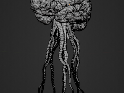 Creepy creature Model 3D