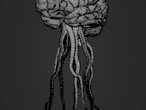 Creepy creature 3D Model